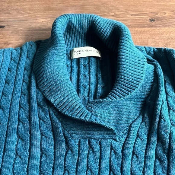 🔥4/$20 Retro Sweater Lapel Cable Knit Sweater - Picture 3 of 5